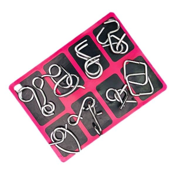 🔥Образователни интелектуални играчки Играчки за разпознаване на интелект, метални пъзели