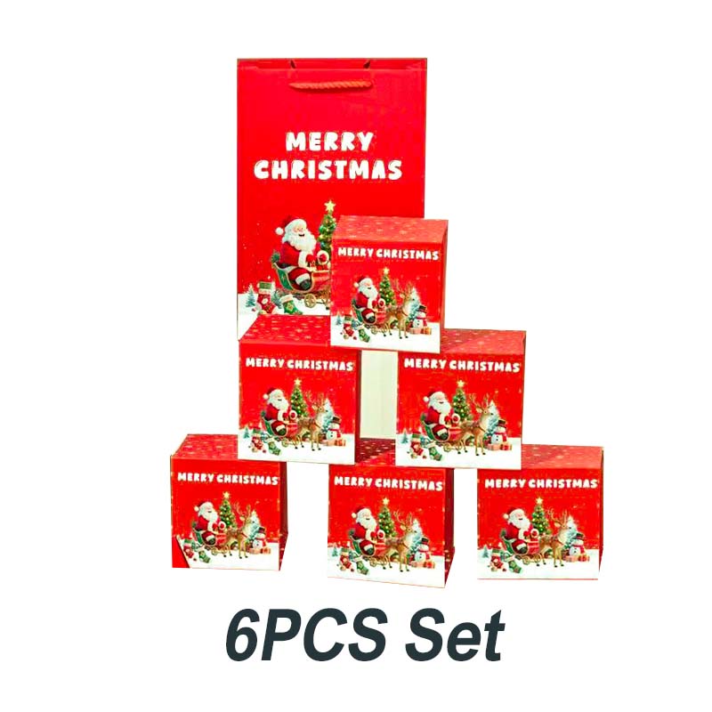 🎅 Уникална сгъваема коледна подаръчна кутия🎄✨