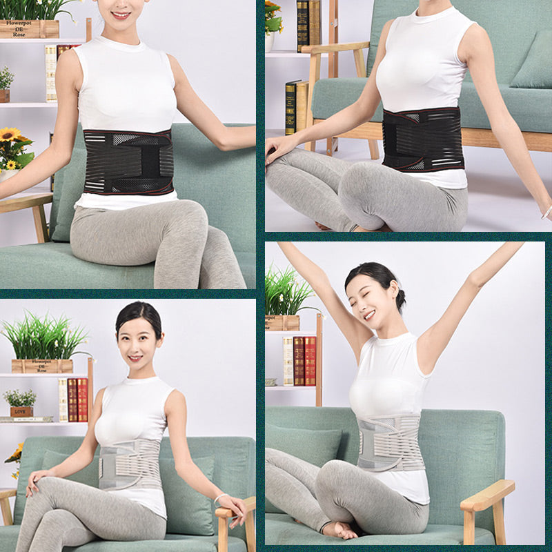 🔥 Грижа за лумбалната част на гръбначния стълб 🎁 Протектор за кръста, изработен от термично компресирана, дишаща стоманена ламарина 💪