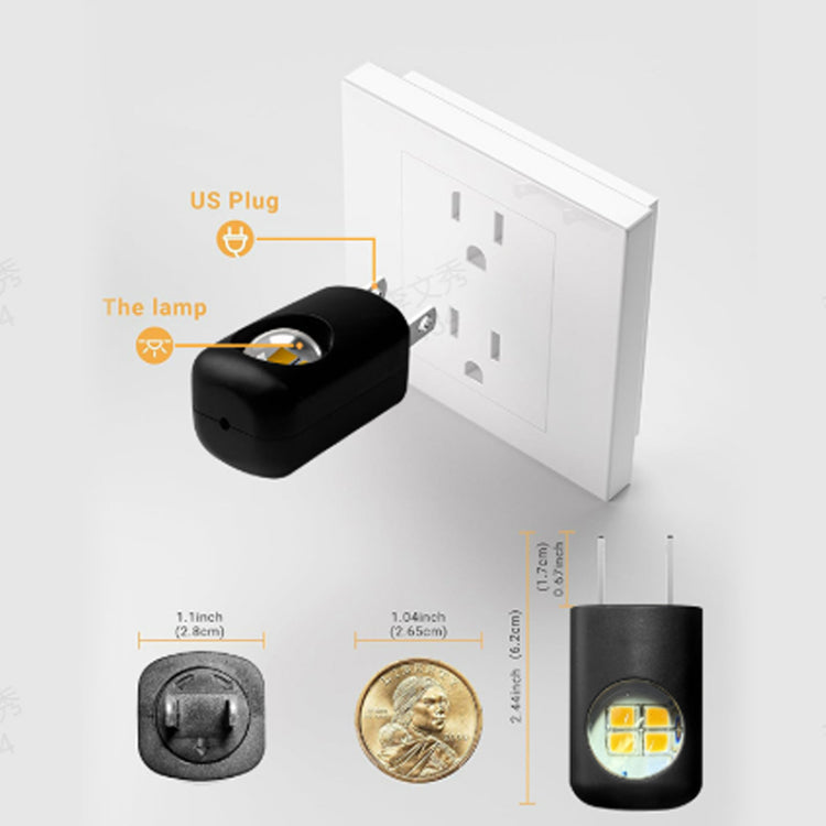⚡Интелигентна LED нощна лампа с автоматично управление на яркостта