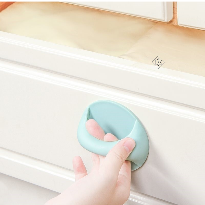 🏠Издръжливи, самозалепващи се, кръгли дръжки за врати❤️