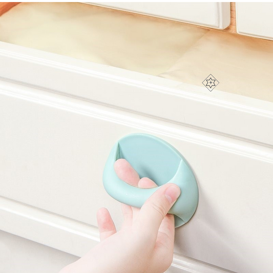 🏠Издръжливи, самозалепващи се, кръгли дръжки за врати❤️