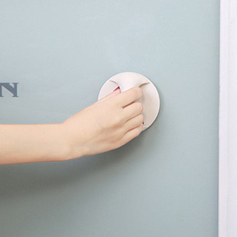 🏠Издръжливи, самозалепващи се, кръгли дръжки за врати❤️