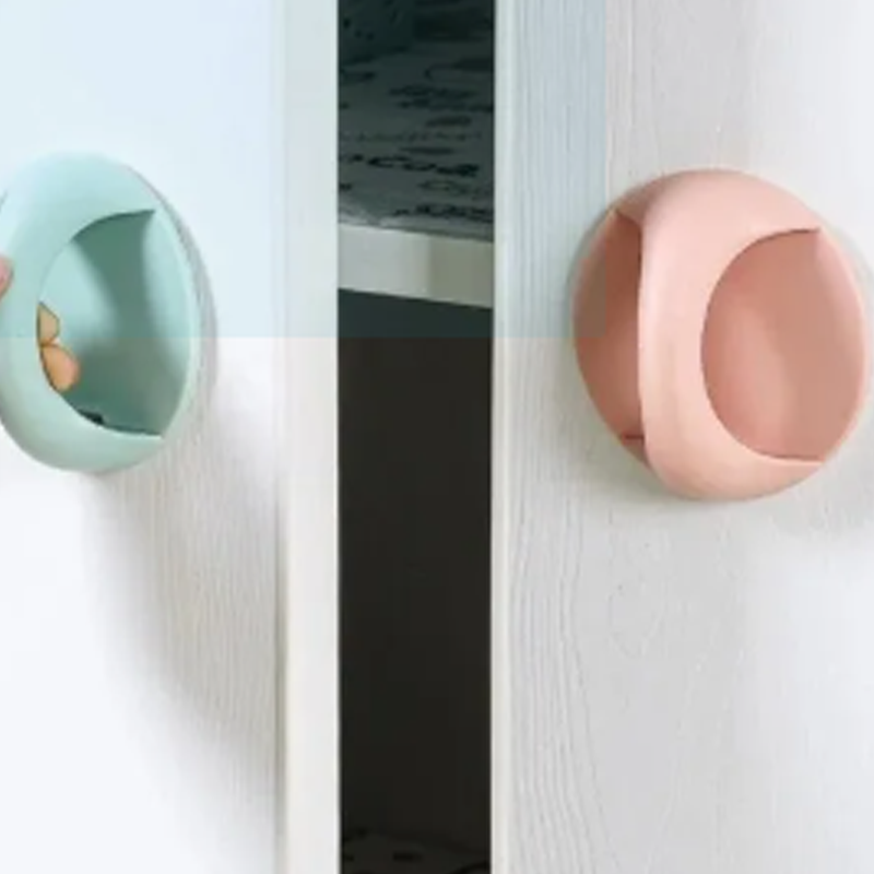 🏠Издръжливи, самозалепващи се, кръгли дръжки за врати❤️