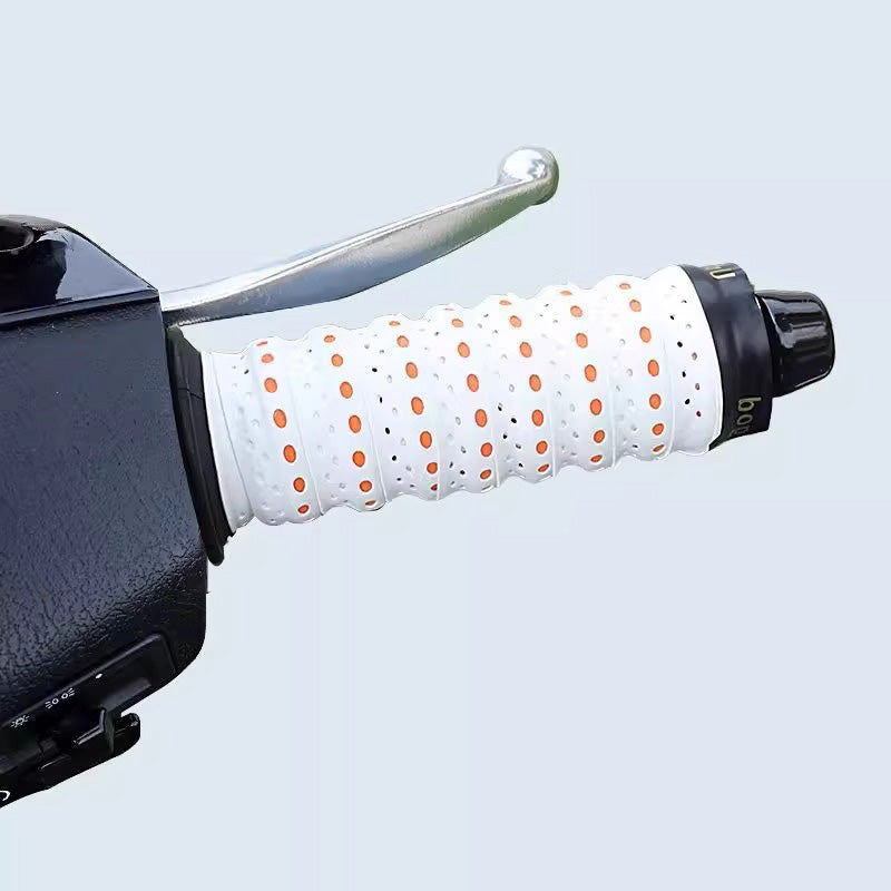 Мека силиконова лента против хлъзгане за кормило на мотоциклет