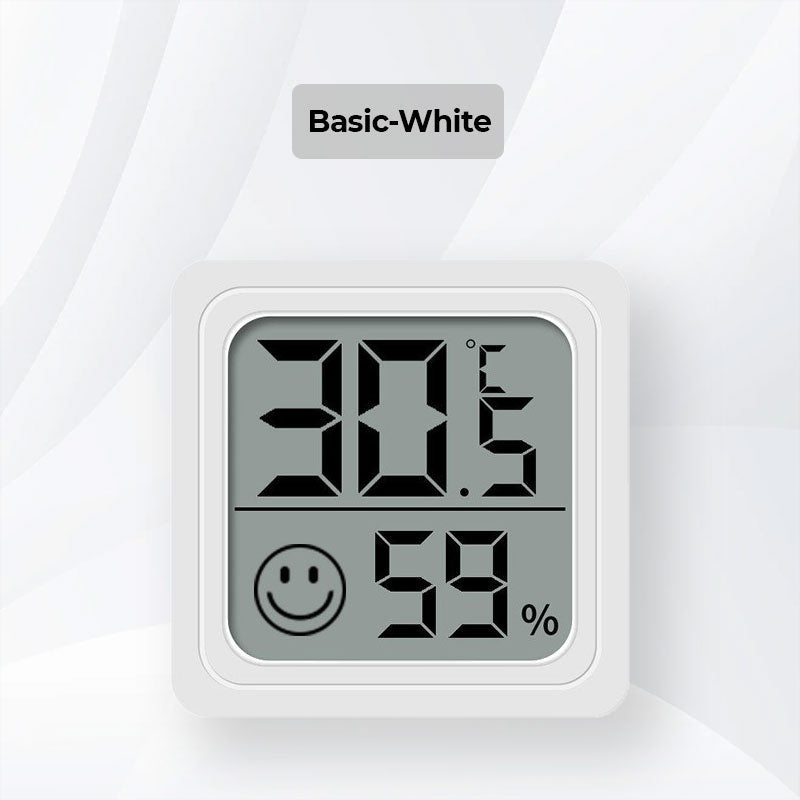 🌡️Precyzyjny miernik temperatury i wilgotności 2 w 1 z wyświetlaczem cyfrowym⏰