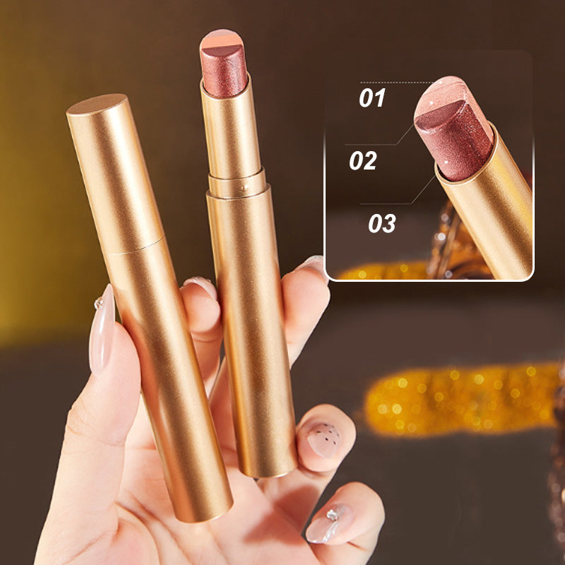 👀1+1 gratis 💥 Trójkolorowy sztyft z równomiernym cieniem do powiek
