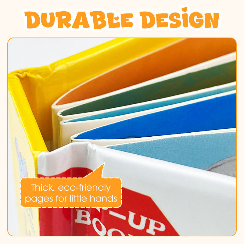 ✨【Детска книжка с 3D животни - интерактивно учебно помагало за най-малките】✨