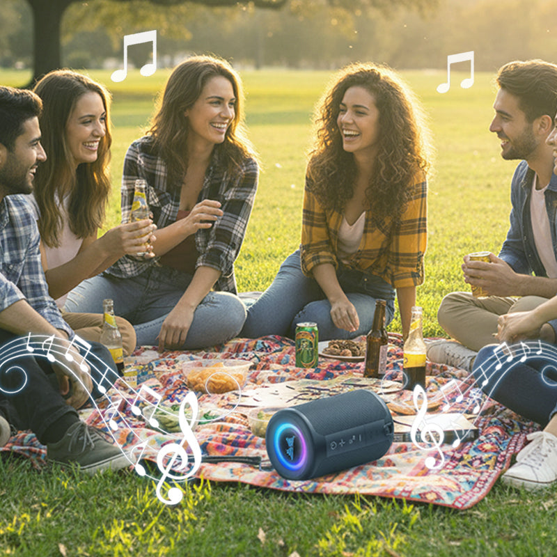 🎵 Prenosni vodoodporni Bluetooth zvočnik