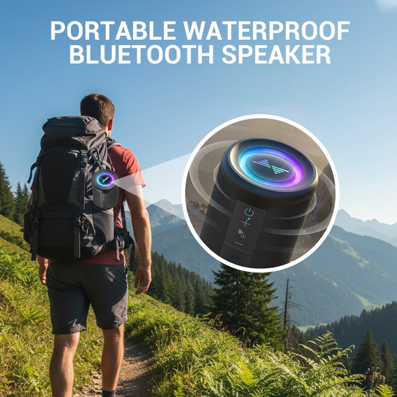 🎵 Prenosni vodoodporni Bluetooth zvočnik
