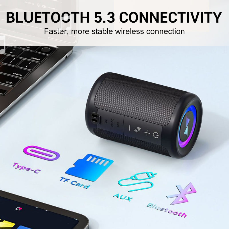 🎵 Prenosni vodoodporni Bluetooth zvočnik