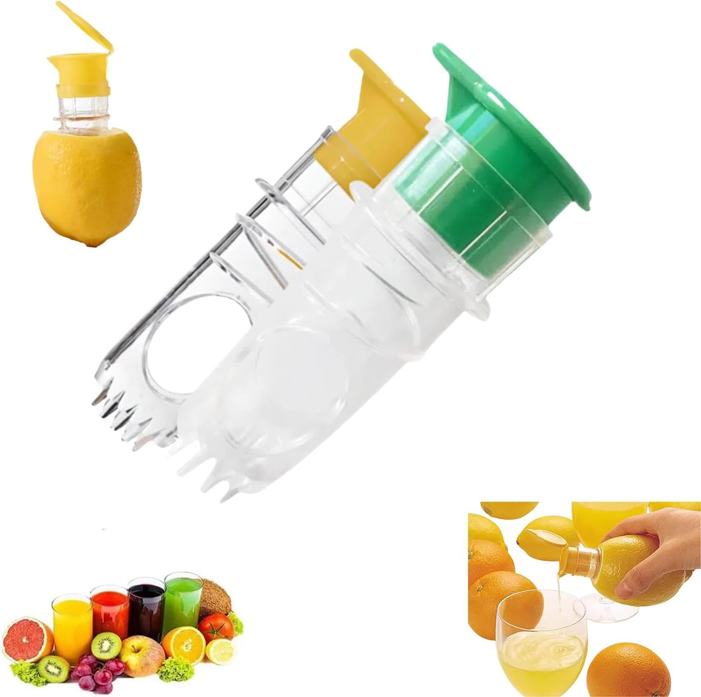 2025 Nowa wyciskarka do cytryn z zakręcanym wieczkiem 🍋✨Kup 2, a 1 dostaniesz GRATIS