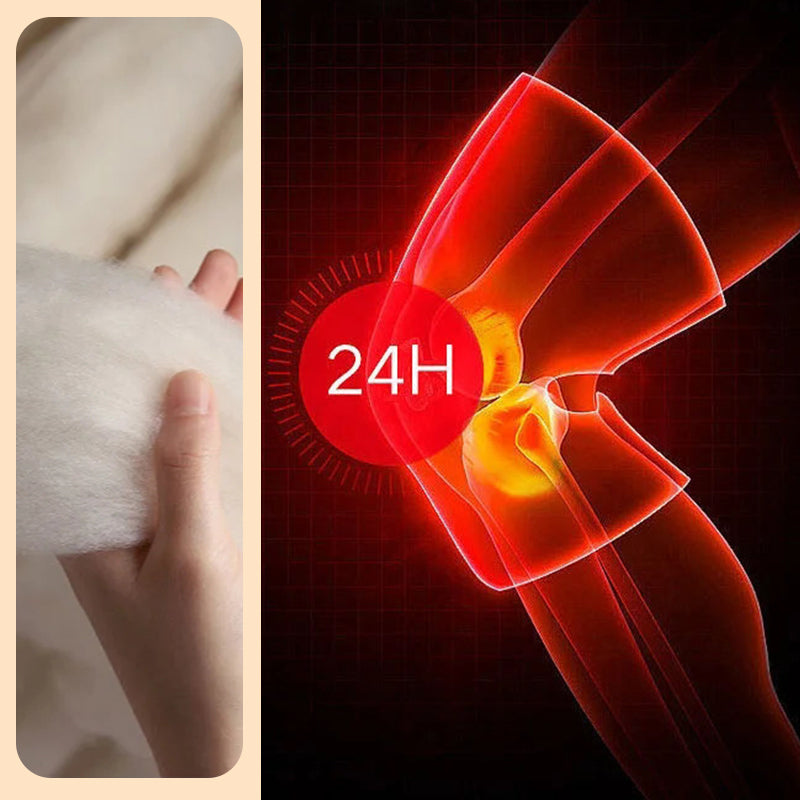 🧶 Pousbo® плетени наколенници от мека прежда | Подходящи за вкъщи, спорт и всекидневна употреба