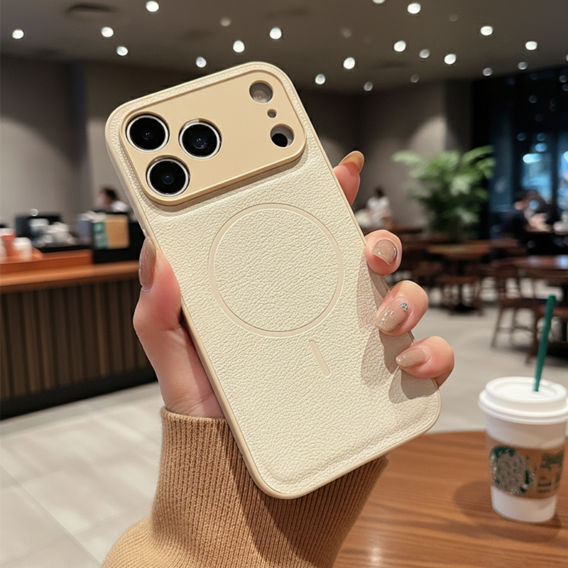 🔥🧲 Magnetno ohišje za telefon, odporno na prstne odtise, za serije 12–17 📱✨