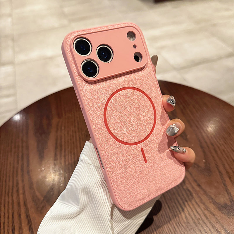 🔥🧲 Magnetno ohišje za telefon, odporno na prstne odtise, za serije 12–17 📱✨