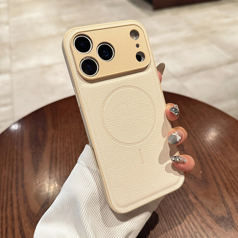 🔥🧲 Magnetno ohišje za telefon, odporno na prstne odtise, za serije 12–17 📱✨