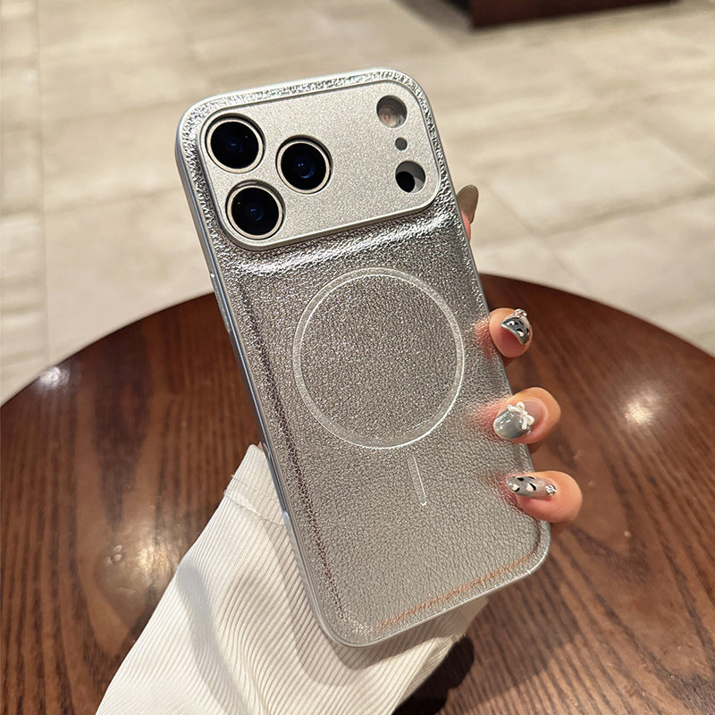 🔥🧲 Magnetno ohišje za telefon, odporno na prstne odtise, za serije 12–17 📱✨