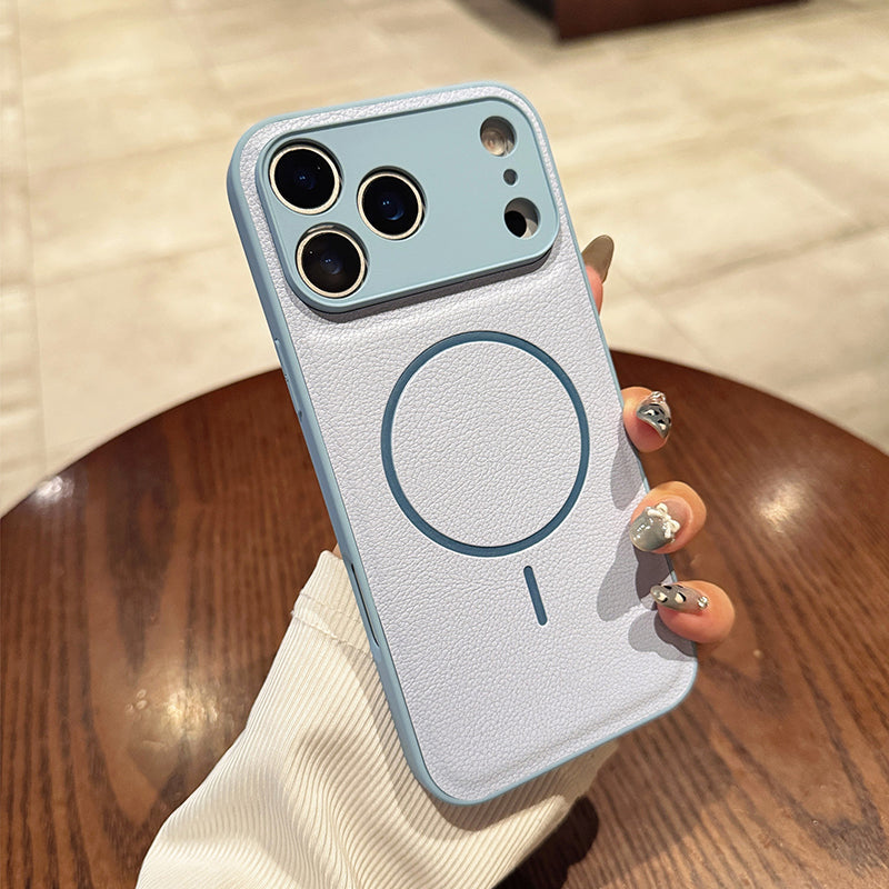 🔥🧲 Magnetno ohišje za telefon, odporno na prstne odtise, za serije 12–17 📱✨