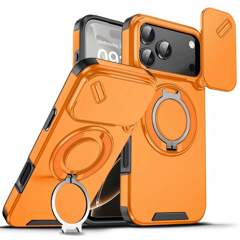 🔥Magnetno ohišje za telefon z obročkom za iPhone✨