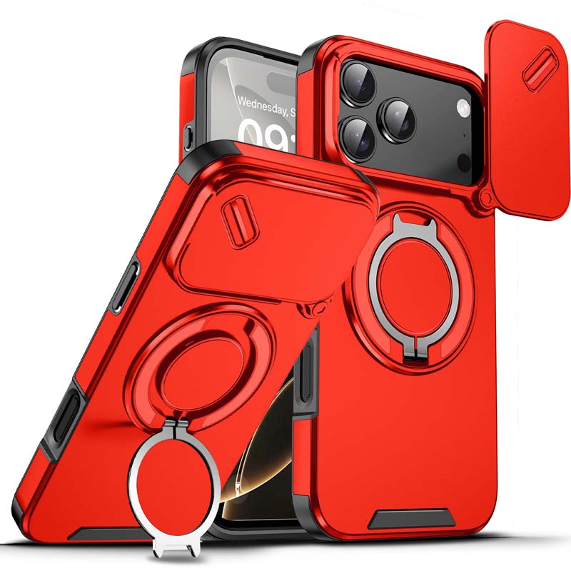 🔥Magnetno ohišje za telefon z obročkom za iPhone✨