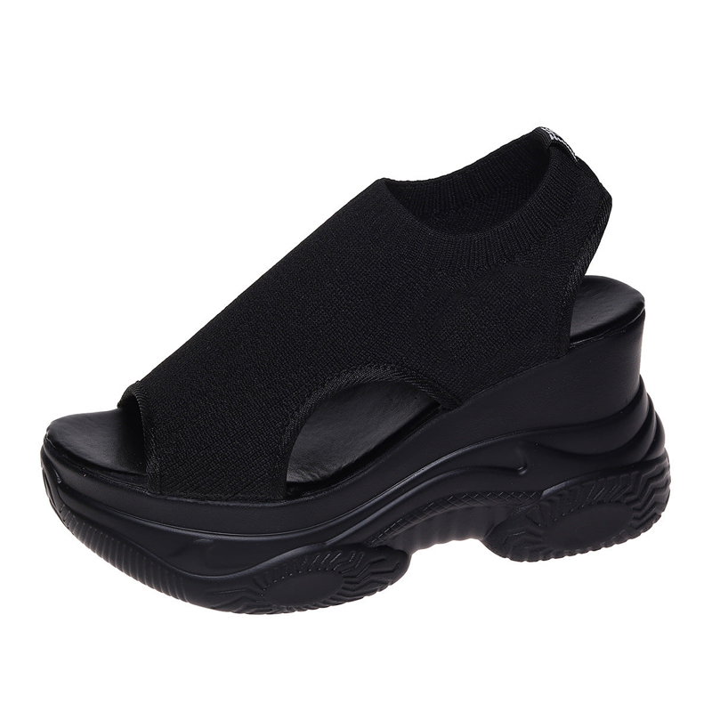 💥【EU34-40】❄️ Damskie sandały z odkrytym obcasem ✨ | Konstrukcja z paskiem na klips, lekka podeszwa - stylowe i wygodne na lato ☀️👡