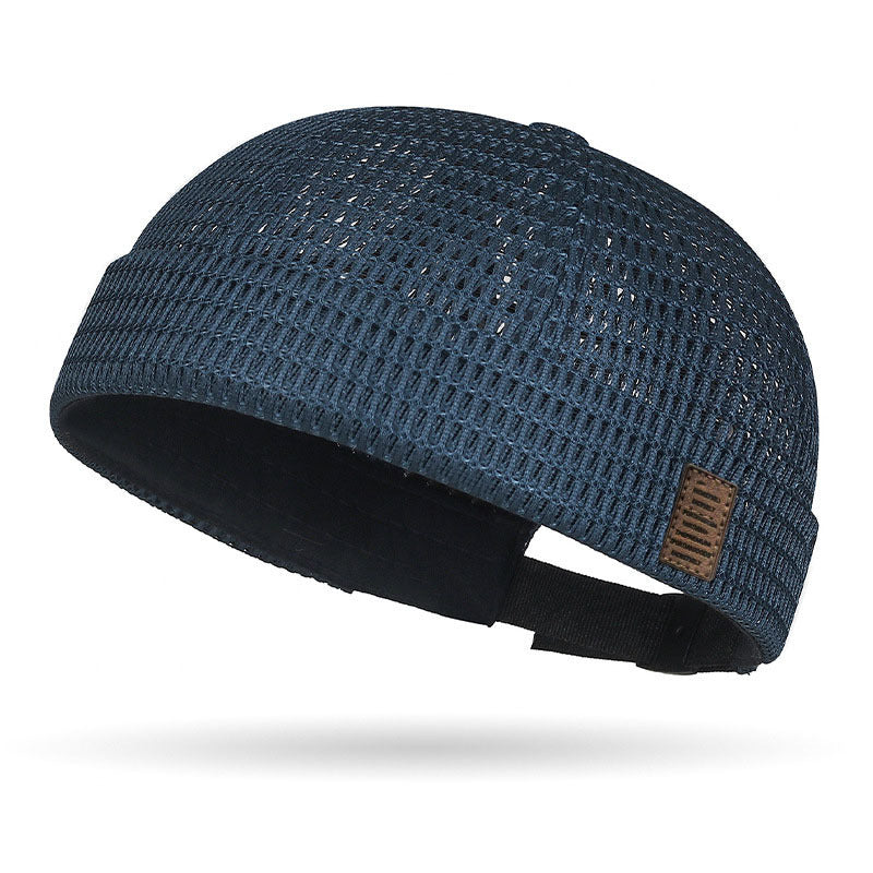 🧢🢊Lekka czapka z oddychającej siateczki bez daszka