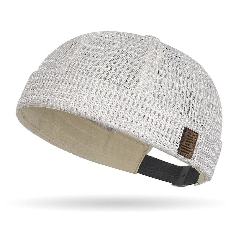 🧢🢊Lekka czapka z oddychającej siateczki bez daszka