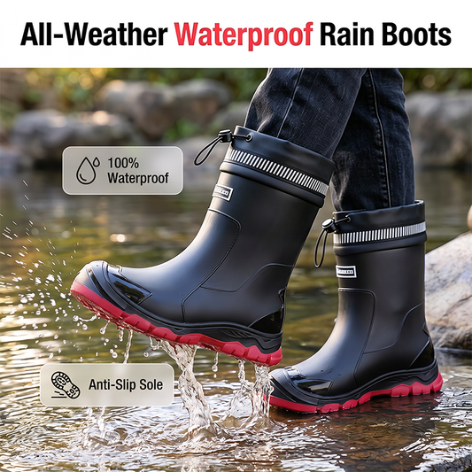 Wodoodporne kalosze do połowy łydki dla mężczyzn i kobiet🌧️👢
