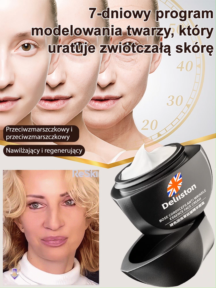 Krem do twarzy przeciwzmarszczkowy.