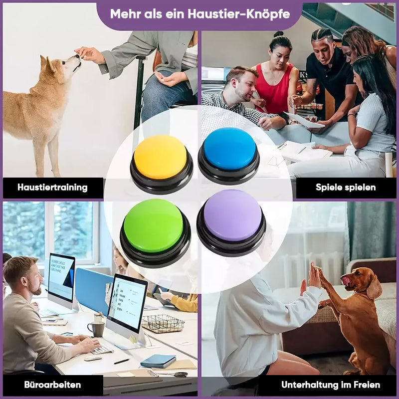 Aufnehmbare Tragbarer Tonknopf für das Haustiertraining